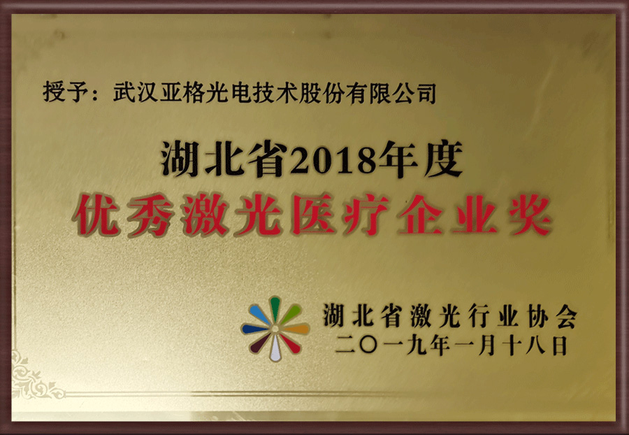 2018年度激光醫(yī)療企業(yè)獎(jiǎng)